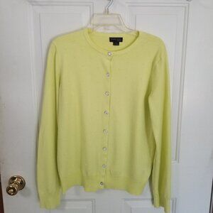 Yellow Cardigan Size L